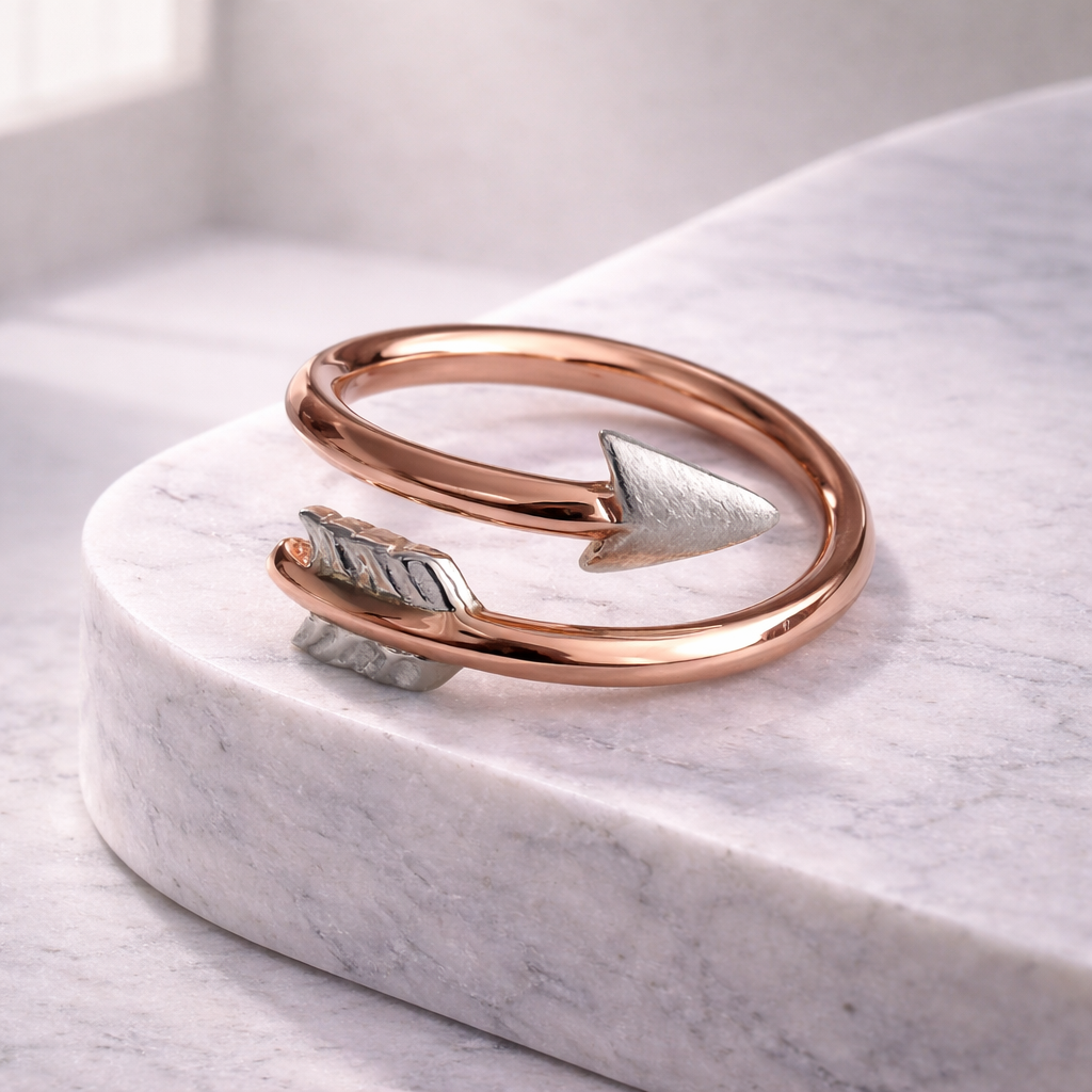 Prsteň z kombinovaného zlata na mieru – ručná výroba zlatého prsteňa